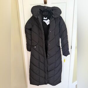 Steve Madden Black Puffer Coat